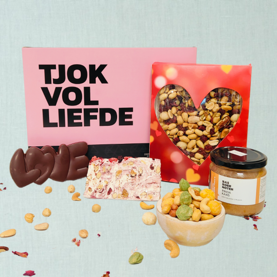 Tjokvol liefde cadeau pakket 