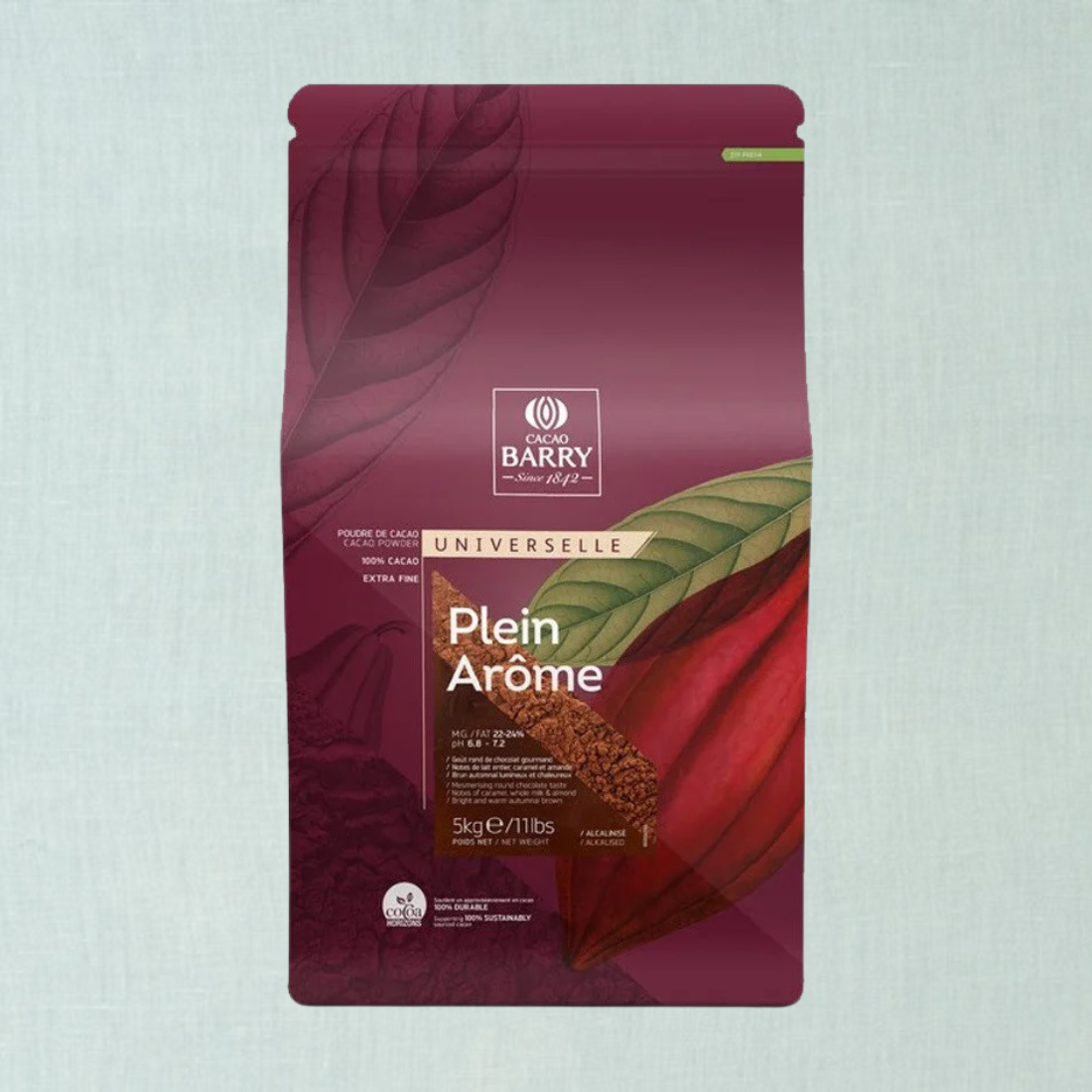 Cacaopoeder Callebaut 5kg