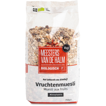 Vruchten muesli biologisch