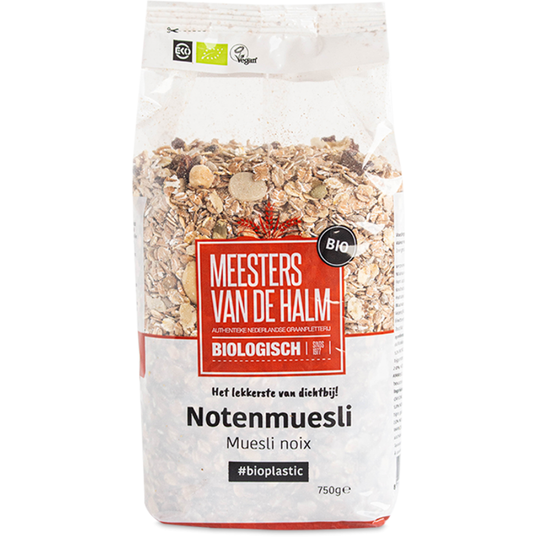 Noten muesli biologisch