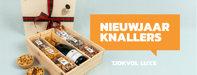 Champagne cadeaupakketten voor nieuwjaar