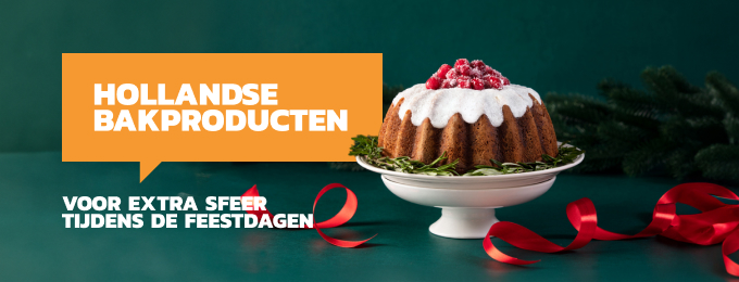 Hollandse bakproducten voor de feestdagen